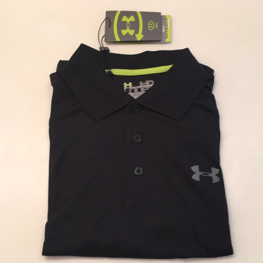 Under Armour UA Men’s Catalyst Golf Polo Shirt - Picture 3 of 8